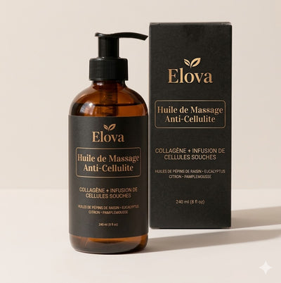 Huile de Massage Anti-Cellulite Elova